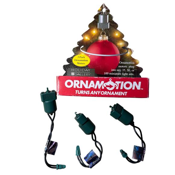 Midwest Ornamotion 3-Pack Rotating Ornament Motors Cat. No. 82203 Open Box New - Picture 1 of 5